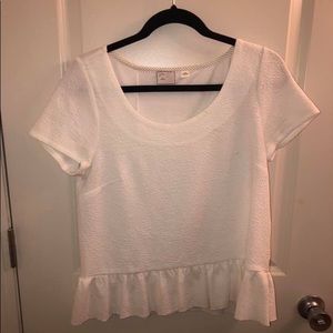 Anthropologie White Top
